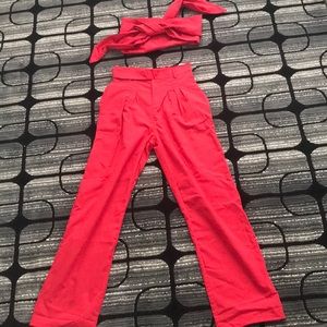 Two piece pant set